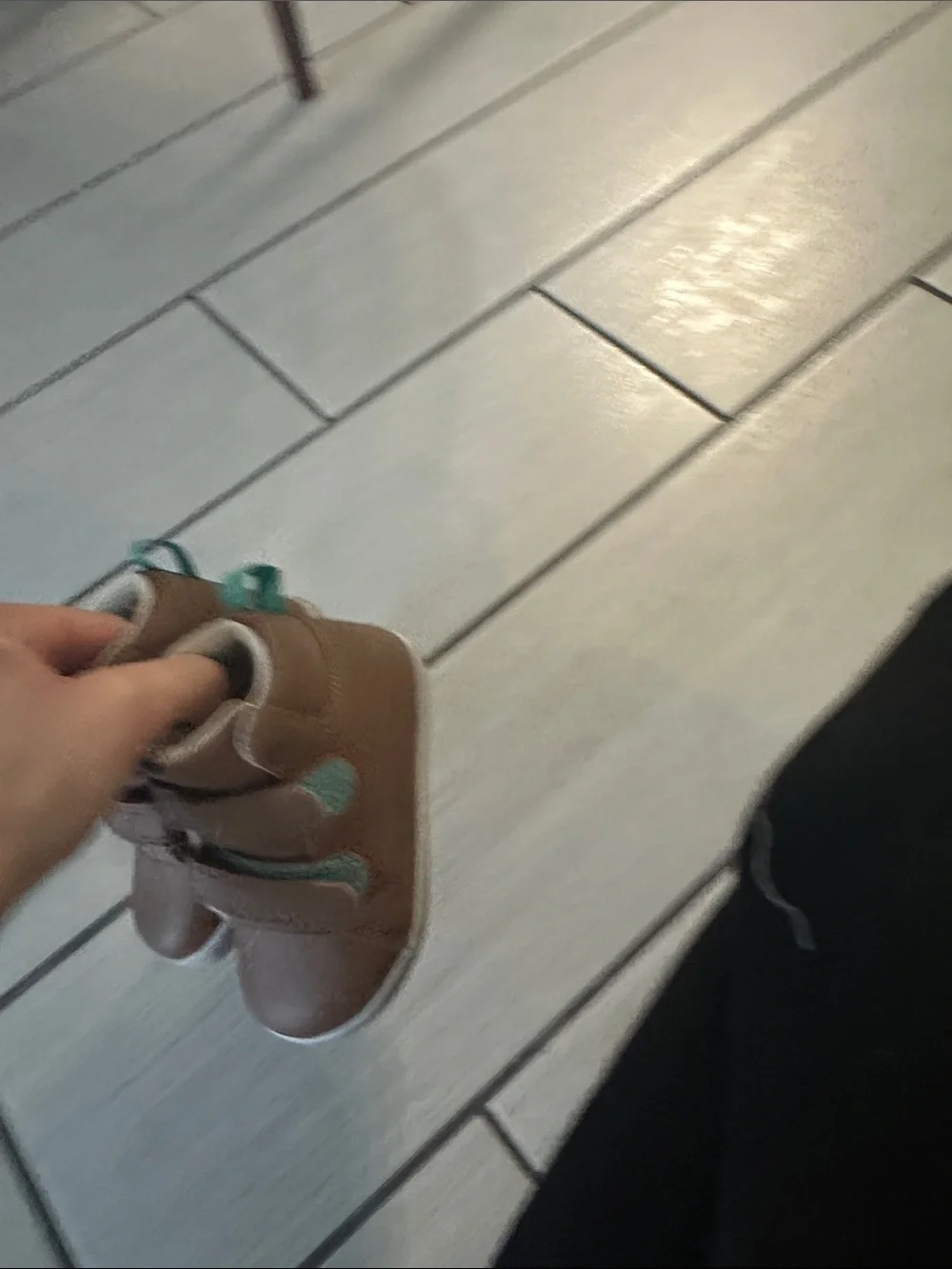 Toddler Brown Hook-and-Loop Walker Shoes